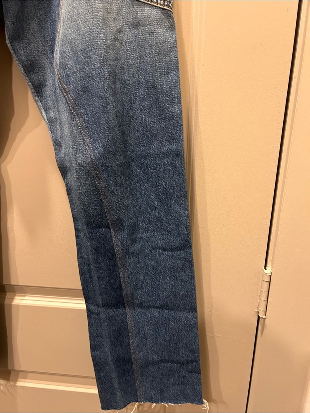 Frame Denim Two-Tone Blue Bootcut - Picture 7 of 11